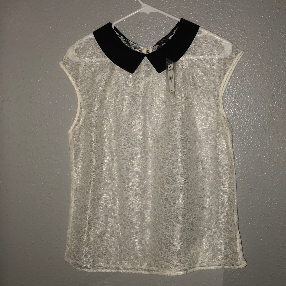 Express NWT lace shirt